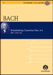 Brandenburg Concertos 4-6 BWV 1049/1050/1051- Study Score with CD