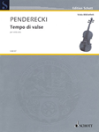 Tempo di Valse - Viola Unaccompanied