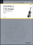 3 Trio Sonatas [violin duet & bass] Locatelli Str Trio
