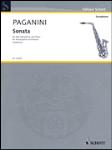 Sonata [alto sax] Paganini
