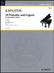 24 Preludes And Fugues Op 82 Volume 1 [piano] Kapustin