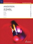 24 Studies Op 15 [flute] Andersen