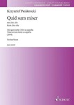 Quid sum miser from Dies illa
