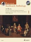Baroque Keyboard Anthology Volume 1 w/cd Piano
