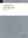 Lieder 1933-1939 - for High Voice and Piano High Voice