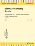 Sonata in E Minor Op 38 No 1 for [cello trio] Romberg