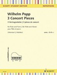 3 Concert Pieces for Flute and Piano