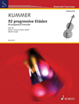 92 Progressive Exercises, Op. 60, Volume 2 (Nos. 58-92) - Cello