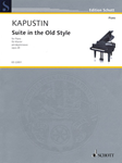 Suite in the Old Style, Op. 28 - Piano Solo