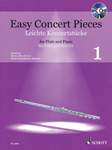 Easy Concert Pieces, Book 1 (Book/CD) - Flute and Piano