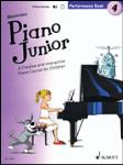 Piano Junior: Performance Book 4 (Book/Audio) - Piano Method