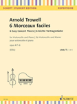 6 Easy Concert Pieces Op4, Cello and Piano