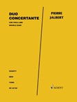 Duo Concertante for Viola and Double Bass - Two Performance Scores