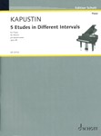 5 Etudes in Different Intervals Op. 68