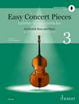 Easy Concert Pieces - Volume 3 - for Double Bass and Piano Edition with Online Audio