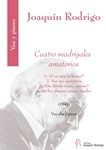 Cuatro Madrigales Amatorios - for High Voice and Piano