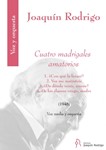 Cuatro Madrigales Amatorios - Medium Voice and Orchestra Score