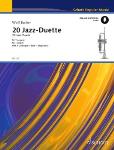 20 Jazz Duets - with preparatory rhythmical exercises for beginners for 2 Trumpet