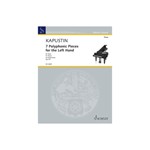 7 Polyphonic Pieces for the Left Hand, Op. 87 - Piano Solo