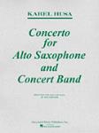 Concerto for Alto Saxophone and Concert Band Alto Sax