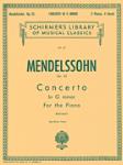 Concerto No. 1 in G Minor, Op. 25 - Schirmer Library of Classics Volume 61 Piano Duet