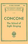 G Schirmer Concone G Lutgen LB245 Concone School of Sight-Singing Volume 245 - Vocal Method