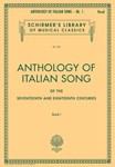 Anthology of Italian Song of the 17th and 18th Centuries -