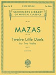12 Little Duets, Op. 38 - Book 1 - Schirmer Library of Classics Volume 331 2 Violins