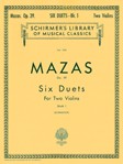 6 Duets  Opus 39 Bk 1