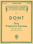 30 Progressive Exercises, Op. 38 for Violin