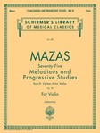 75 Melodious & Progressive Studies Opus 36