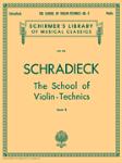 G Schirmer Schradieck H   School of Violin Technics Schradieck Book 2 - Violin