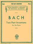 15 Two-Part Inventions - 15 Two-Part Inventions (Czerny) Schirmer Library of Classics Volu