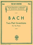 15 Two-Part Inventions - 15 Two-Part Inventions (Czerny) Schirmer Library of Classics Volu