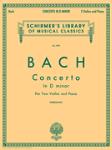 G Schirmer Bach J S Hermann E  Concerto in D Minor - Violin Duet
