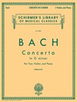 G Schirmer Bach J S Hermann E  Concerto in D Minor - Violin Duet