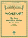 50 Easy Melodious Studies, Op. 74 - Book 1, Violin