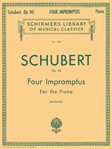 4 Impromptus, Op. 90 - Schirmer Library of Classics Volume 1125 Piano Solo