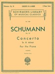 Concerto in A Minor, Op. 54 (2-piano score) - Schirmer Library of Classics Volume 1358 Piano Duet