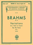 Variations on a Theme by Paganini, Op. 35 - Book 1 - Schirmer Library of Classics Volume 1450 Piano Solo piano