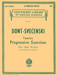 20 Progressive Exercises - Schirmer Library of Classics Volume 1493 Viola Method