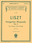 Hungarian Rhapsody No. 2 (set) - Schirmer Library of Classics Volume 1568 Piano Duet 2P4H