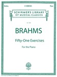51 Exercises - Brahms - 51 Exercises Schirmer Library of Classics Volume 1600 Piano Solo piano