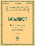 First Concerto for the Piano in F# Minor, Op. 1 - Schirmer Library of Classics Volume 1655 Piano Duet