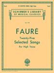 25 Selected Songs - Schirmer Library of Classics Volume 1713 High Voice