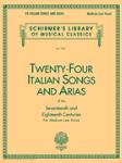 24 Italian Songs & Arias - Medium Low Voice (Book only) - Vocl