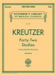 G Schirmer Kreutzer R Blumenau W  42 Studies Kreutzer - Viola