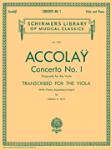 Concerto No. 1 - Schirmer Library of Classics Volume 1785 Viola and Piano Reductio