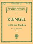 G Schirmer Klengel   Technical Studies for the Violoncello Klengel Volume 1 - Cello