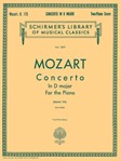 Concerto No. 5 in D, K.175 - Schirmer Library of Classics Volume 1837 Piano Duet